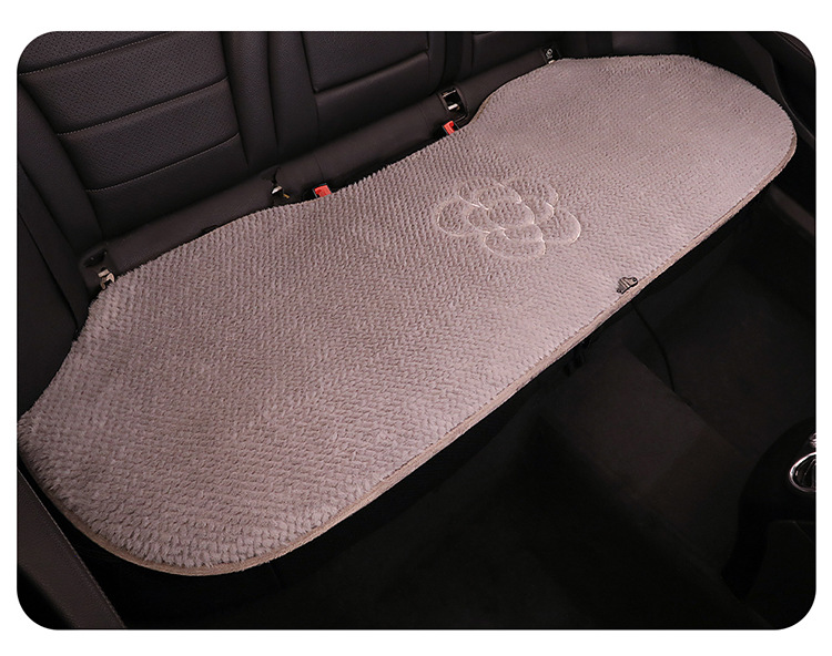 New camellia 12v electric heating car seat cushion USB size car universal single five winter plush cushion