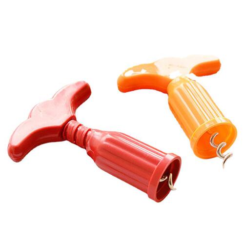 Creative multifunctional wine bottle opener wine corkscrew plastic bottle opener champagne wine opener manufacturer