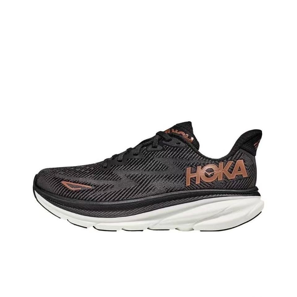 Hoka Clifton 9 Low Black Rose Gold