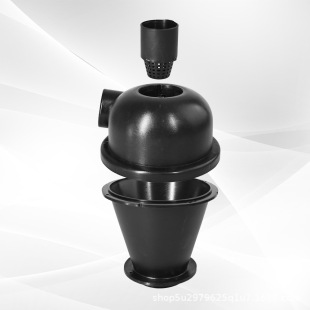 Dust collector with filter 50mm outer diameter can be adapted to vacuum cleaner portable cyclone dust collector