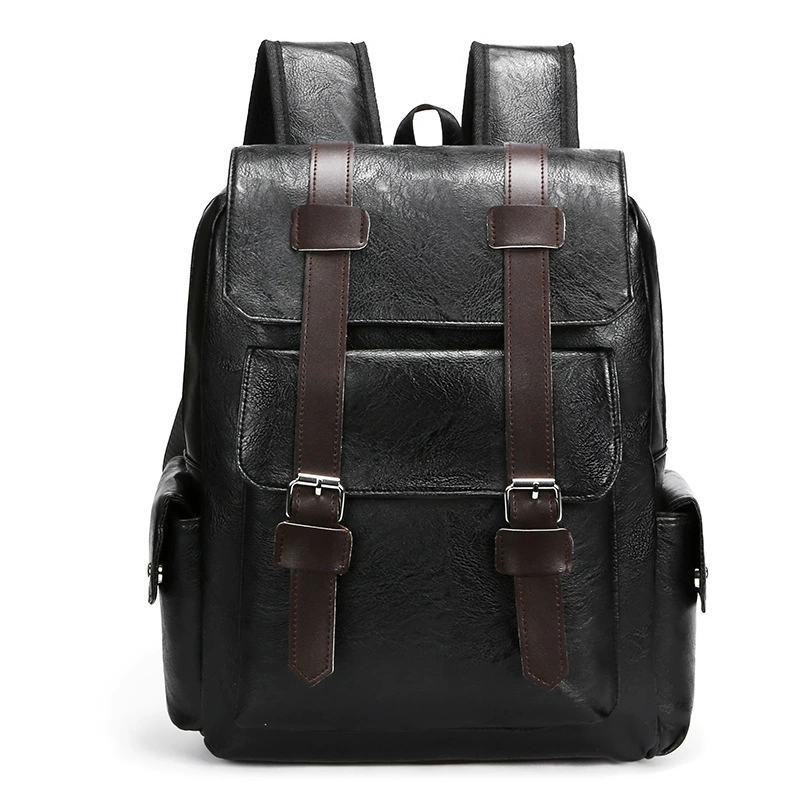 Backpack, polyurethane, laptop compartment, roomy business travel backpack, adjustable straps