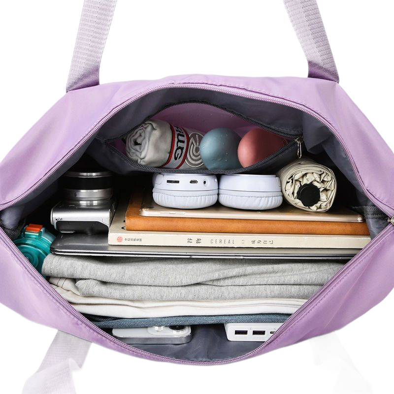 Bolsa de viaje de gran capacidad portátil de gran capacidad polea bolsa de equipaje impermeable en espera de producción bolsa de viaje de negocios corta distancia