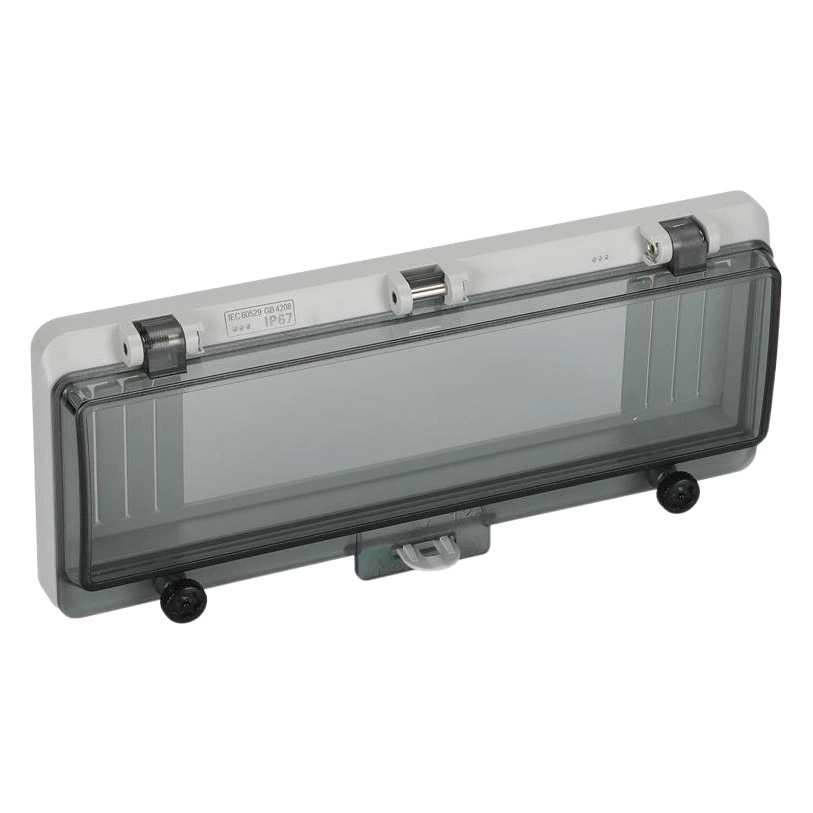 Пластиковый ПК прозрачное окно пусто с замком может быть оконным многоконтурным водонепроницаемым переключателем крышка прозрачный инструмент водонепроницаемый крышка