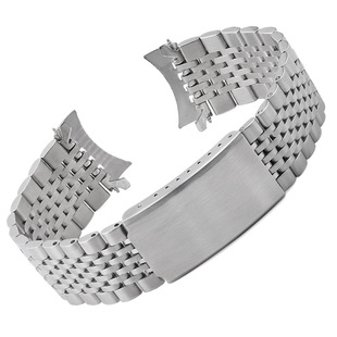 New Quick Release Jiuzhu Stainless Steel Strap Arc Elbow Small Steel Strap for Huawei Watch Strap 18/20/22mm
