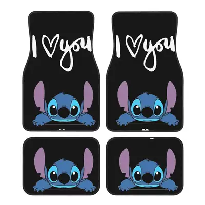 Cartoon Animation Car Stain-Resistant Floor – Avtomobil döşəmə paspasları - dsn-foot-pad-6-3344cm-two-piece-set