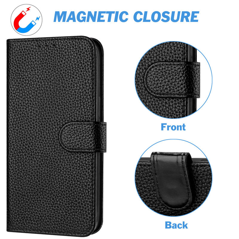 Suitable for Google 10A Litchi-Pattern Wallet Phone Case Pixel 10Pro Card-Insert Business Protective Case Suitable for Google 10A Litchi-Pattern Wallet Phone Case Pixel 10Pro Card-Insert Business Protective Case