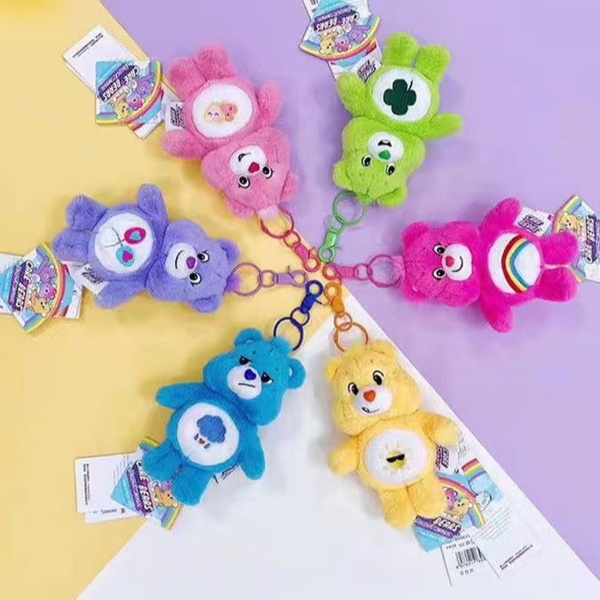 Muñeca de peluche colgante auténtico amor osos llavero adorable accesorios mochila perfumes pequeños regalos al por mayor transfronterizos
