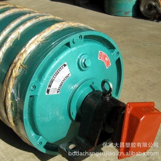 厂家现货直销环保型噪音小油冷式内装电动滚筒外装包胶电动滚筒