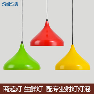 Cooked food lamp special LED light supermarket seafood vegetable and fruit shop chandelier stewed vegetables braised meat fresh light pork chandelier