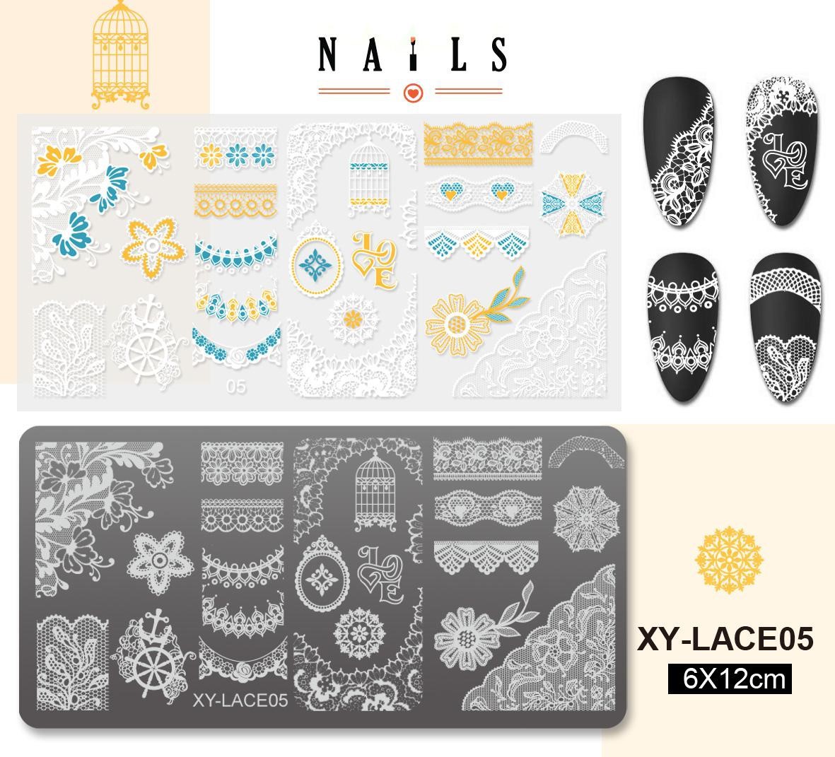 XY-LACE05 de placa de acero