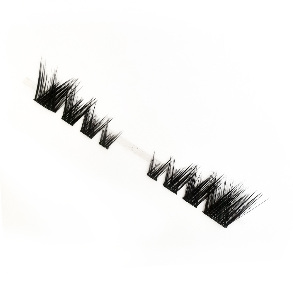 Fábrica directa venta en caliente al por mayor pestañas falsas trilogía bajo las pestañas de flores de sol productos semiacabados puros pestañas salvajes