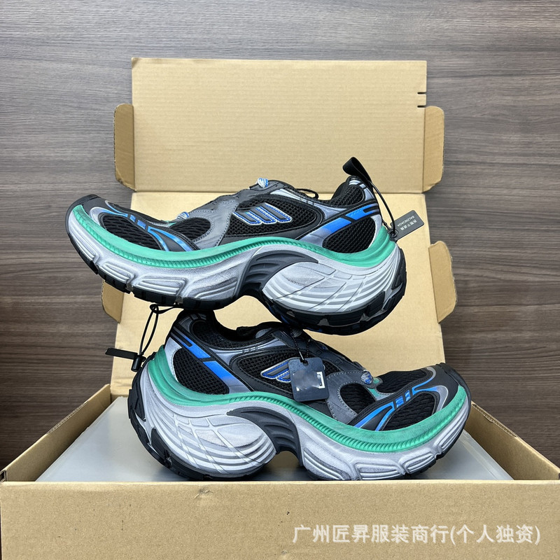 跨境专供毒家现货25ss巴黎B家10XL透气立体休闲运动鞋|undefined