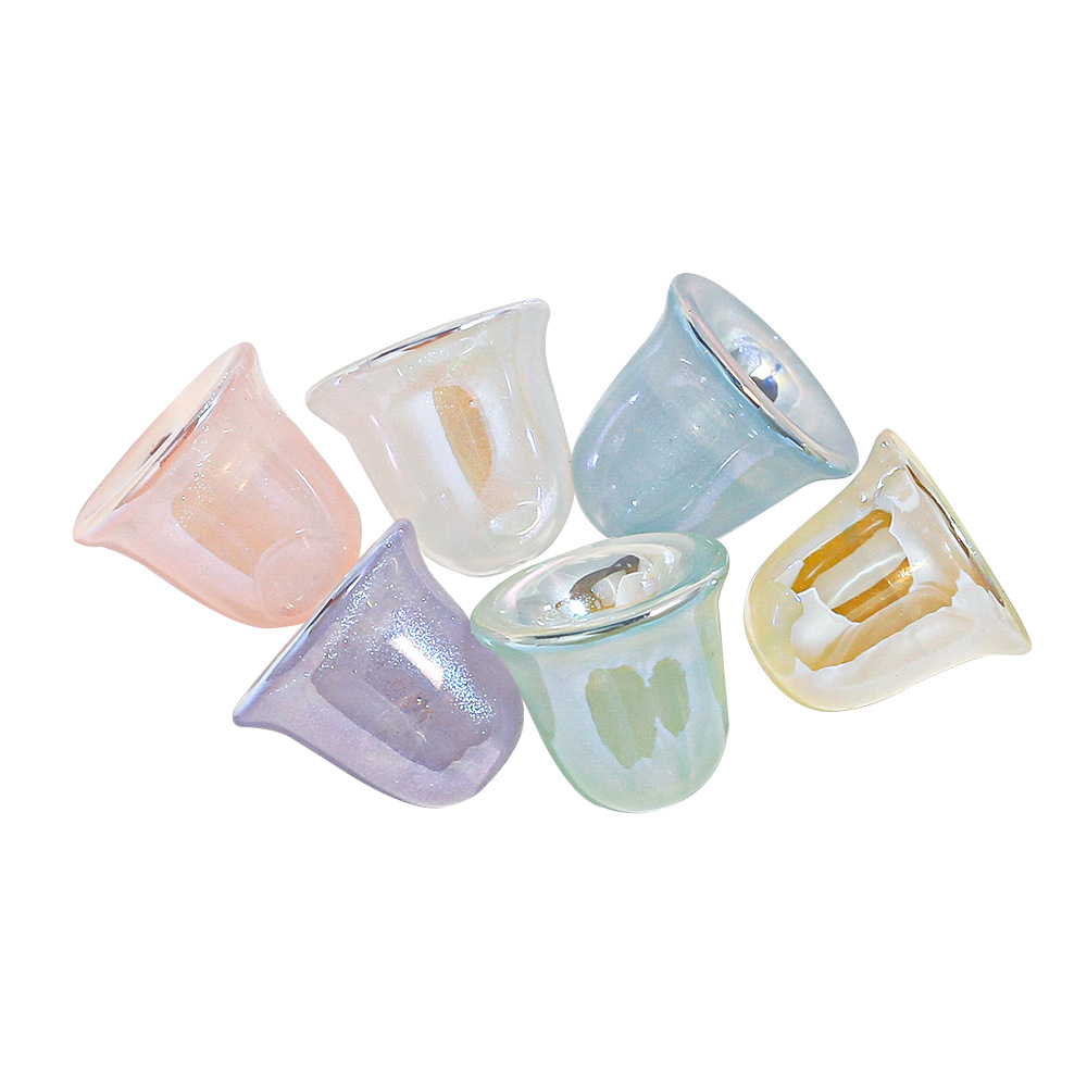 30 sirena Ji finas campanas chapadas en color diy cadena de teléfono móvil hecha a mano accesorios para el cabello sombreros accesorios con cuentas abs