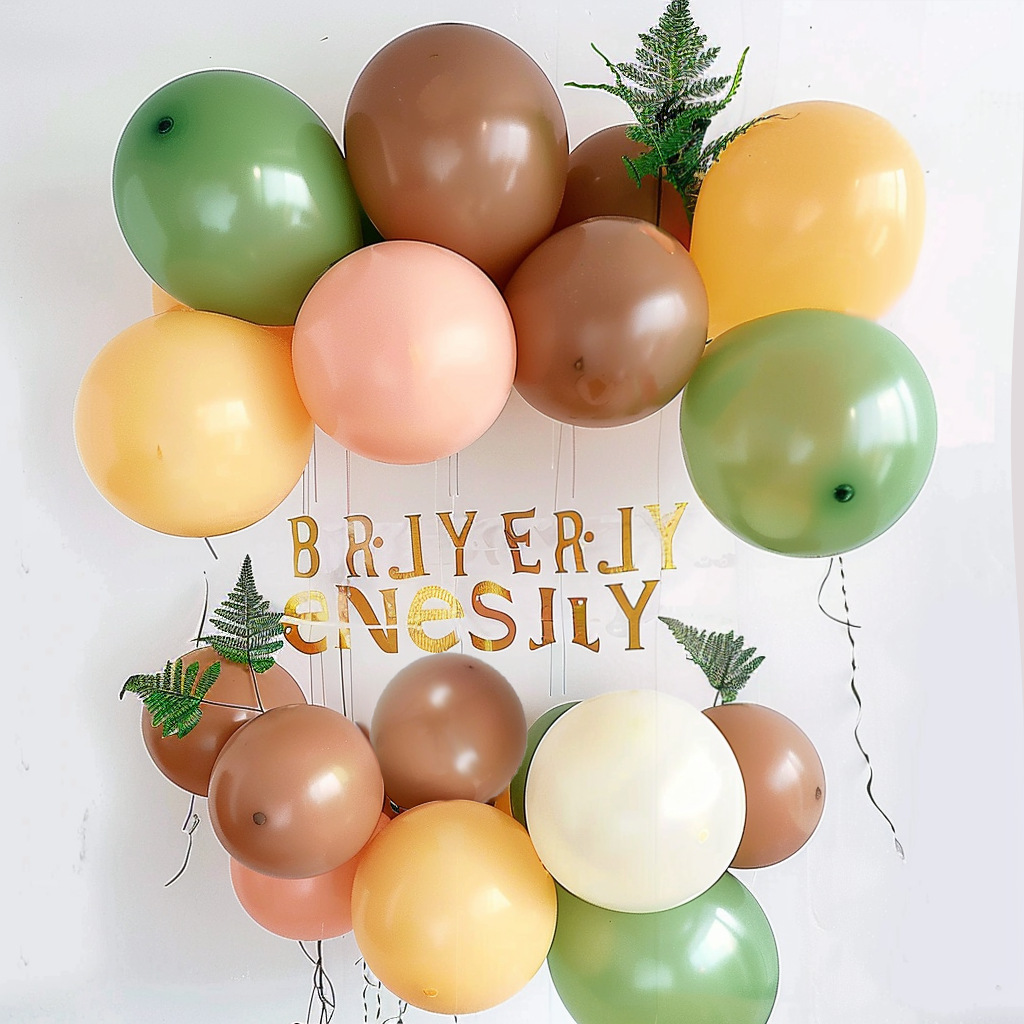 10-pulgadas personalizado retro globo cumpleaños fiesta decoración paquete boda arreglo globo al por mayor Morandi color