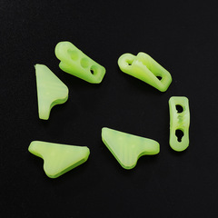 Outdoor tent accessories triangular buckle canopy wind rope plastic triangular adjustment buckle self-luminous anti-slip adjustment buckle