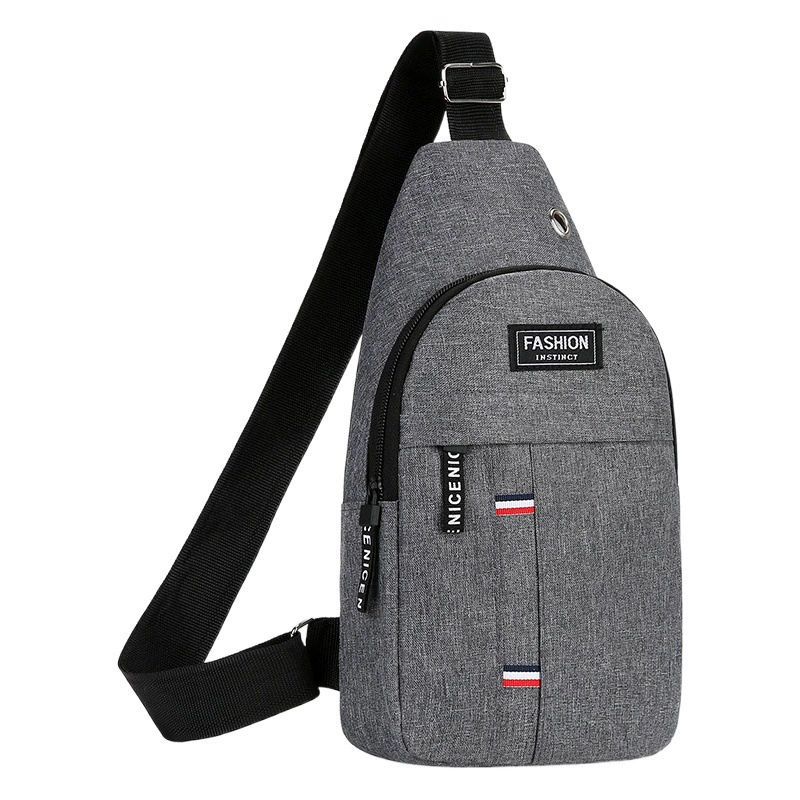 Мужская нагрудная сумка модная повседневная сумка-мессенджер 2023 новая сумка для хранения портативная маленькая сумка через плечо оптом