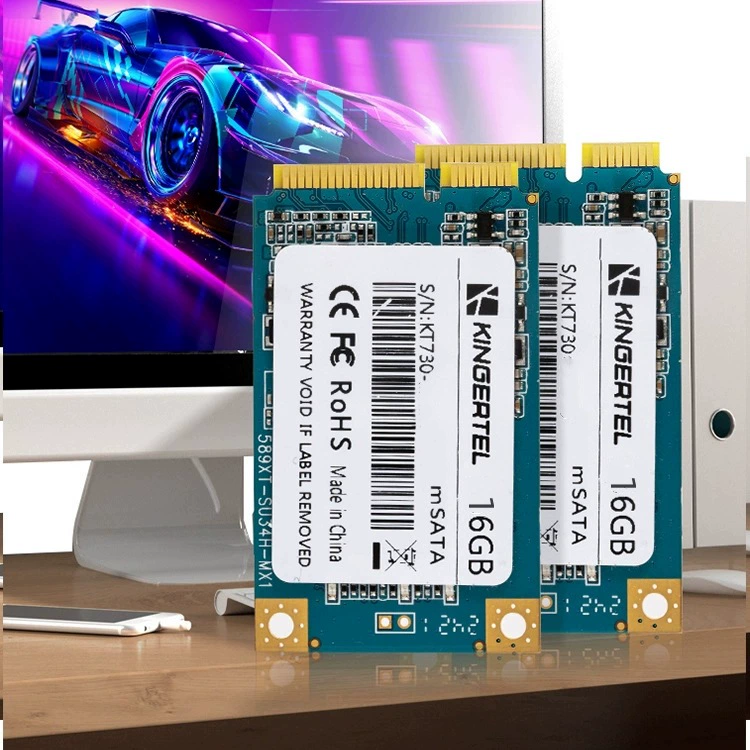 mSATA SSD 16 GB, compact solid state drive for notebook/desktop and industrial use, OEM logo
