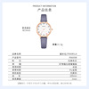 Fanmida watch female light luxury niche women's simple temperament girls student junior high school quartz watch 0605