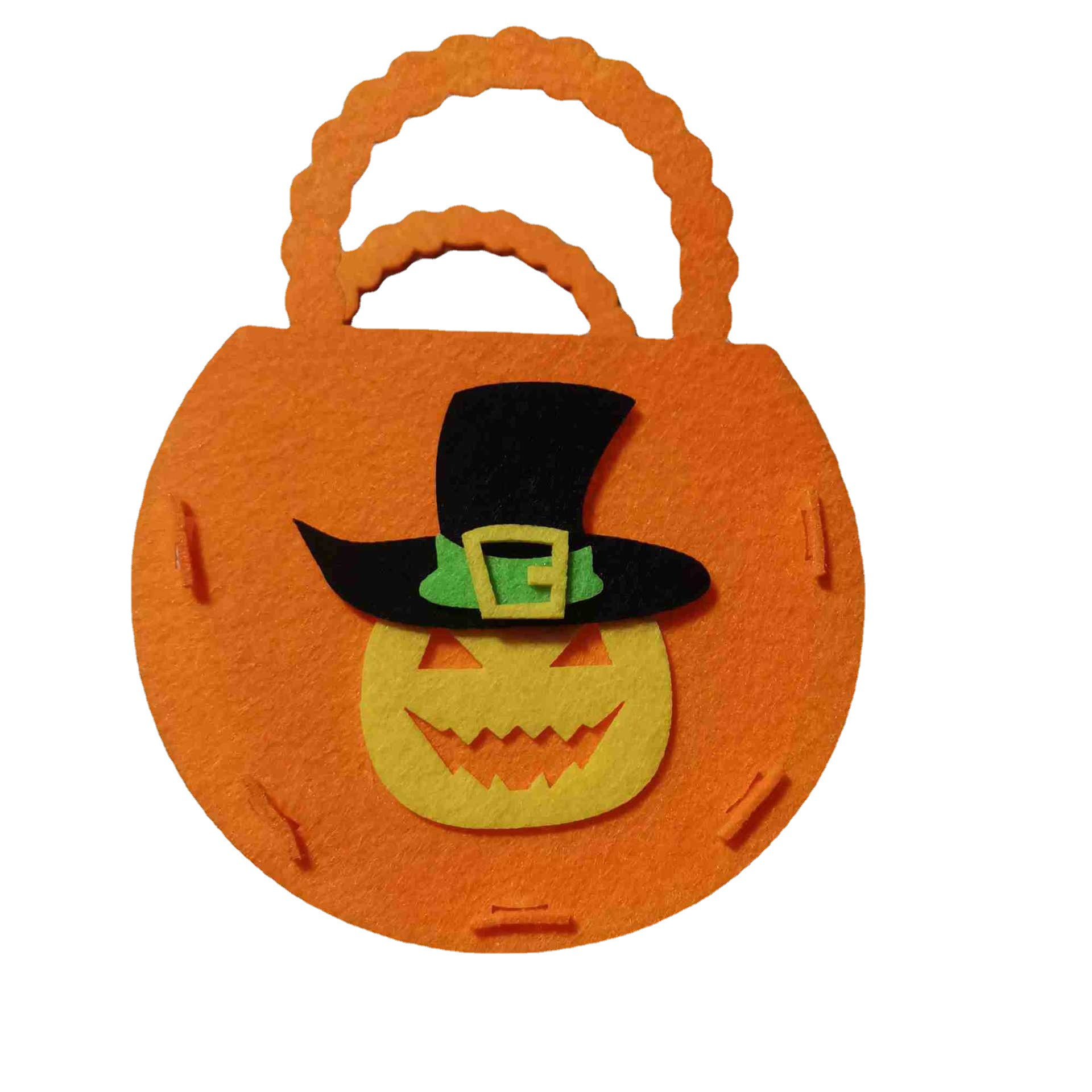 Halloween fantasma día de niños bolsas de caramelo accesorios bolsas de regalo de mano guardería niños de escuela primaria DIY hecha a mano
