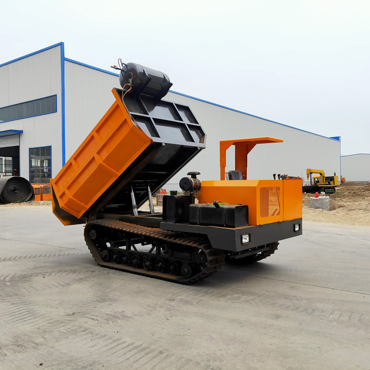 8吨工程履带自卸车 山地履带爬山虎 电子水喷淋履带自卸车