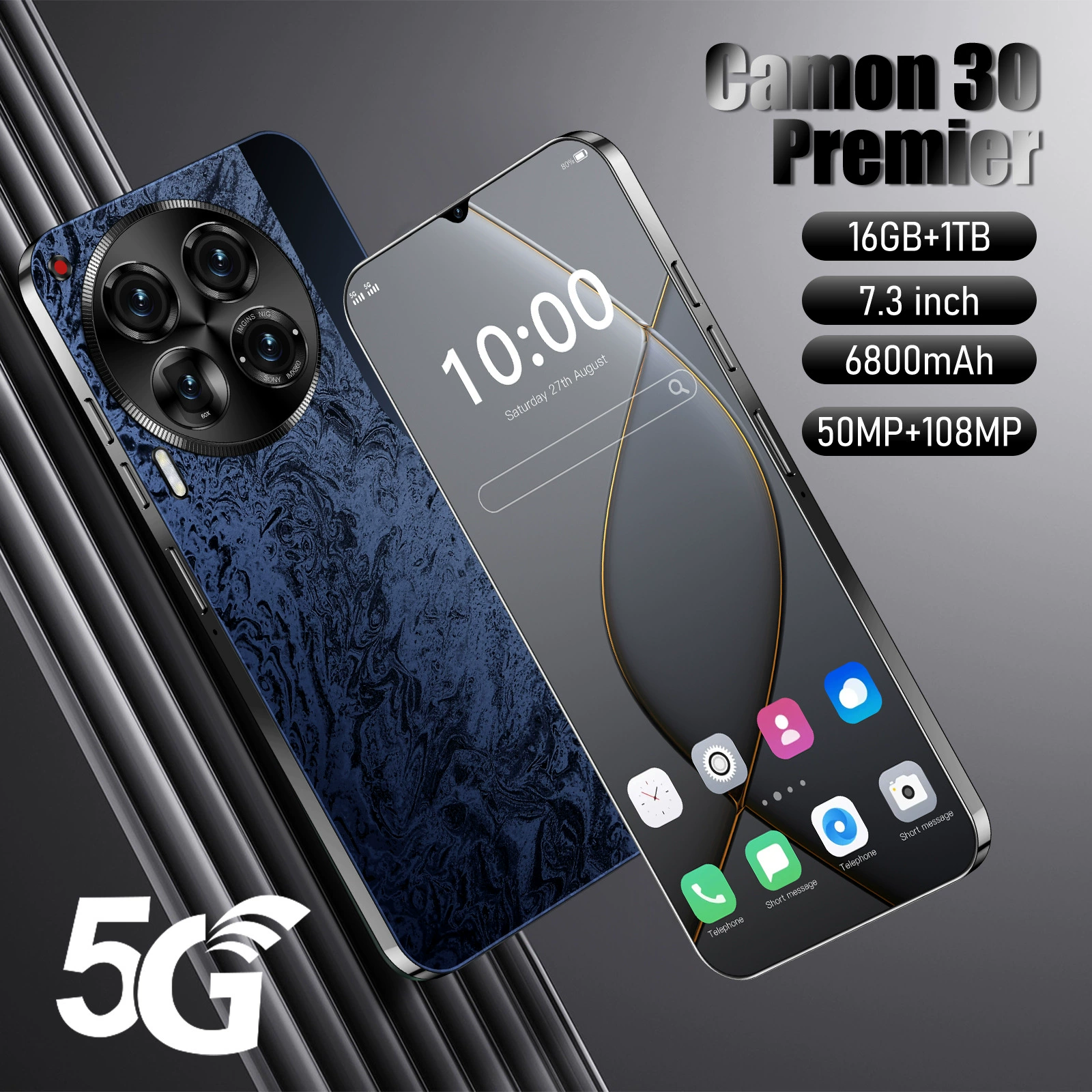 (Кросс-бордерная торговля), смартфон, C30, 4G, широкий экран, прямые продажи с завода