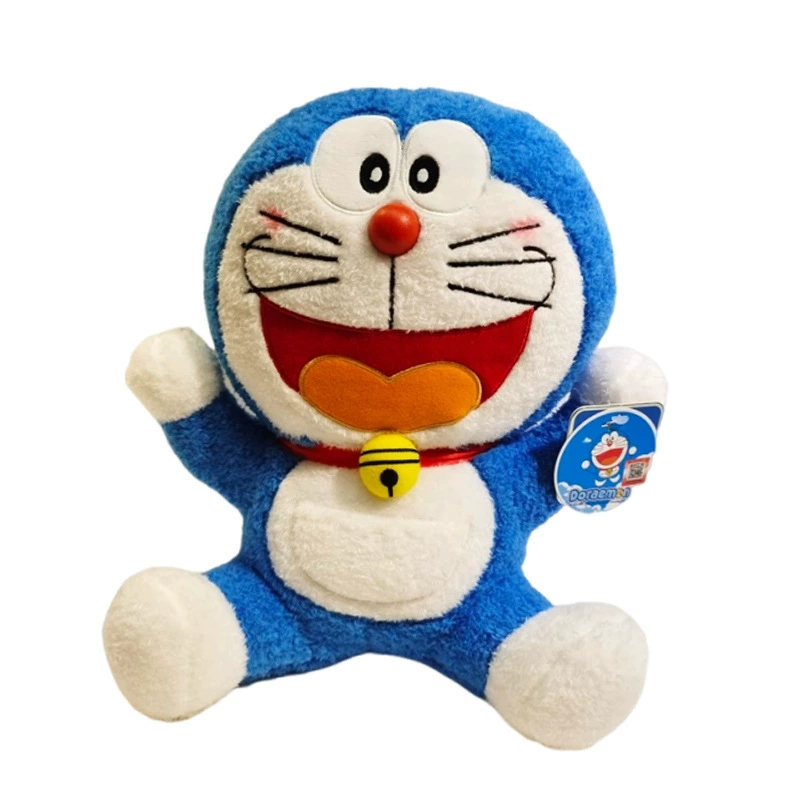 Music plush doll, toy car, Doraemon