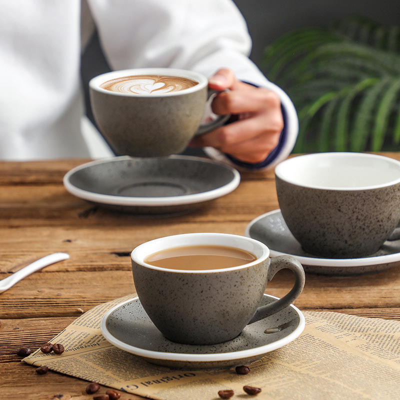 Big Mouth Pull Flower Cup American Coffee Cup Saucer Mocha Cup Entry Luxury Latte Cup Mug Vintage Coffee Cup Ceramic Cup Big Mouth Pull Flower Cup American Coffee Cup Saucer Mocha Cup Entry Luxury Latte Cup Mug Vintage Coffee Cup Ceramic Cup