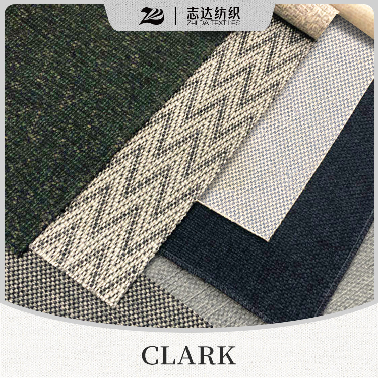 Classic woven textile sofa