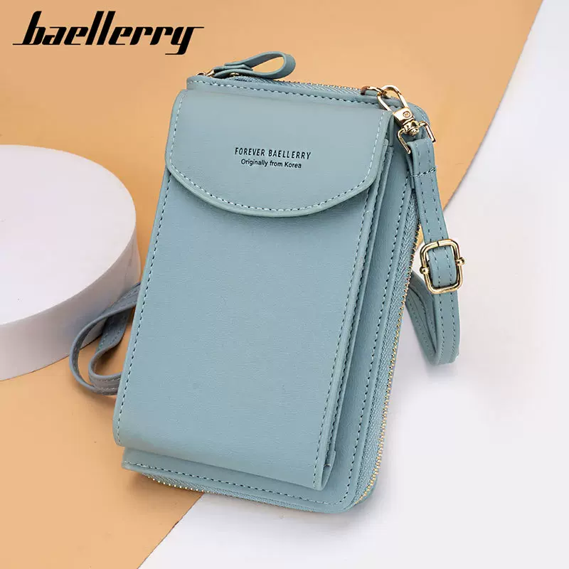 baellerry跨境女款手机包新款韩系搭扣手机袋短款高颜值钱包 批发