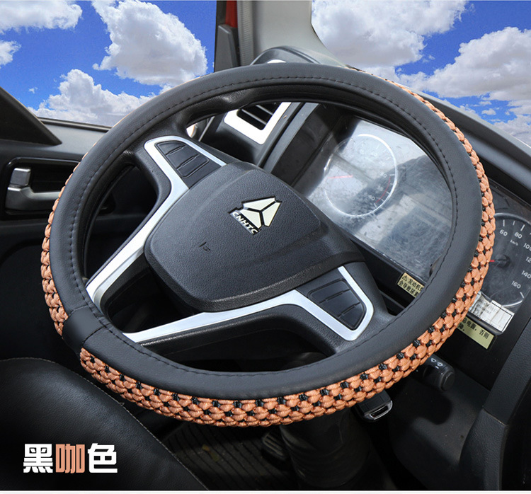 Truck Handlebar Cover, Car Steering Wheel Cover, Summer Ice Silk Car Steering Wheel Cover, Cross-Border Amazon Steering Wheel Cover