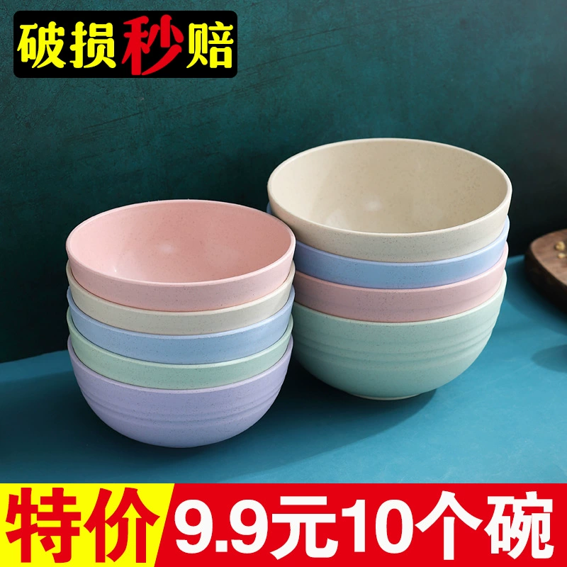 Disposable plastic tableware, set for home use, travel soup bowl, increased thickness
