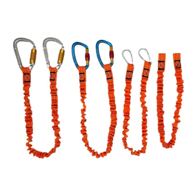 Montañismo Equipo de escalada en roca Cuerda anti-Perdida Cuerda elástica Herramienta de trabajo aéreo Cuerda telescópica anti-caída Cuerda colgante Hebilla perdida Cuerda