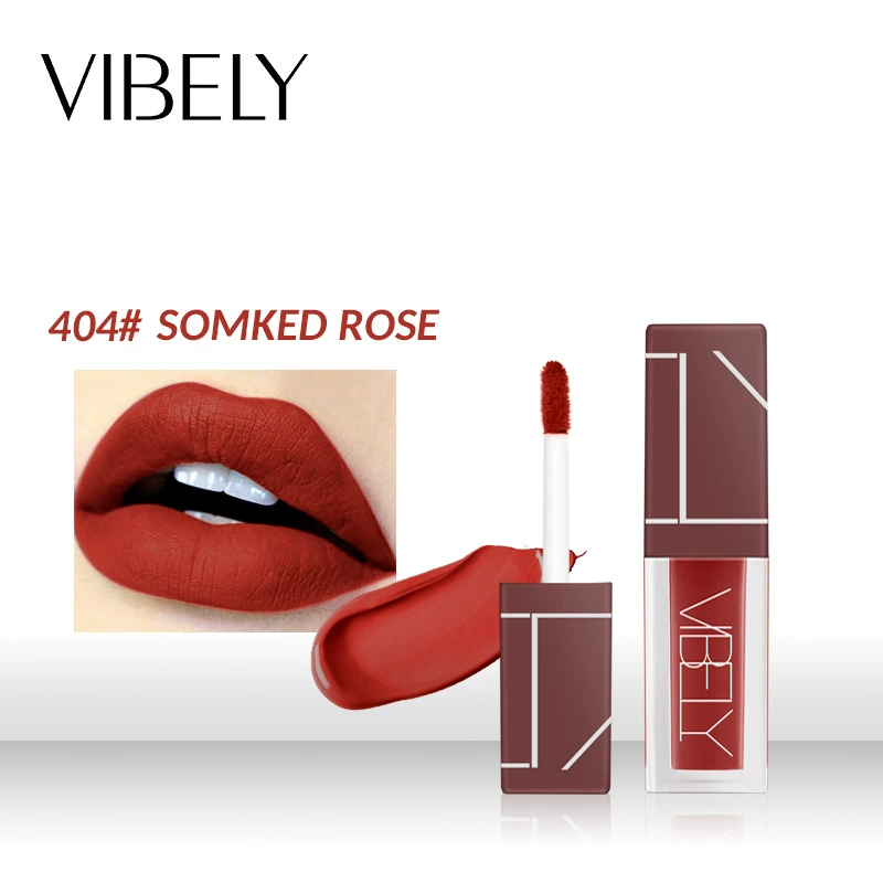 (Cross-border trading), matte lip gloss, lipstick, translucent shading, wish