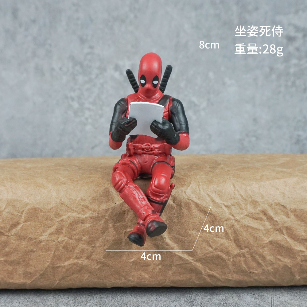Modelo de figura de Deadpool transfronterizo
