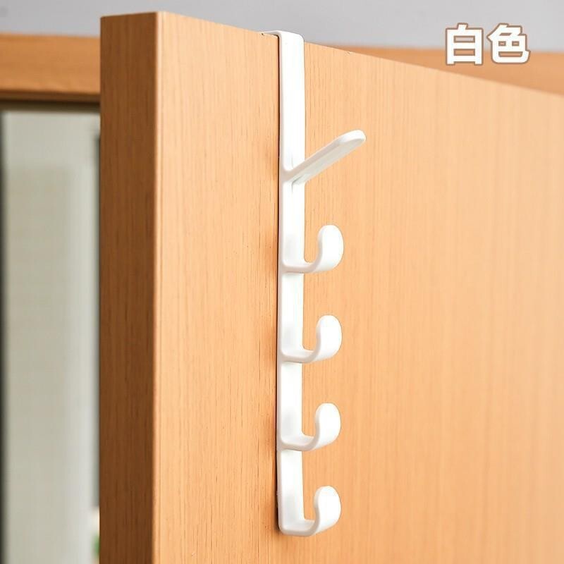 门后挂钩衣帽架免打孔安装家用门上钩宿舍卧室门上衣架衣钩收纳架|undefined