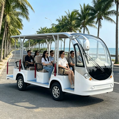 Multi-seater electric sightseeing vehicle for Elektrikli qolf avtomobilləri