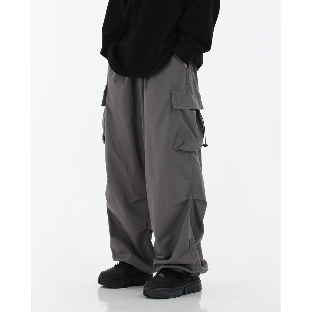 High Street Multi-Pocket Simple Workwear Casual Pants Men's Spring and Autumn New American Style Retro Outdoor Sports Loose Long Pants