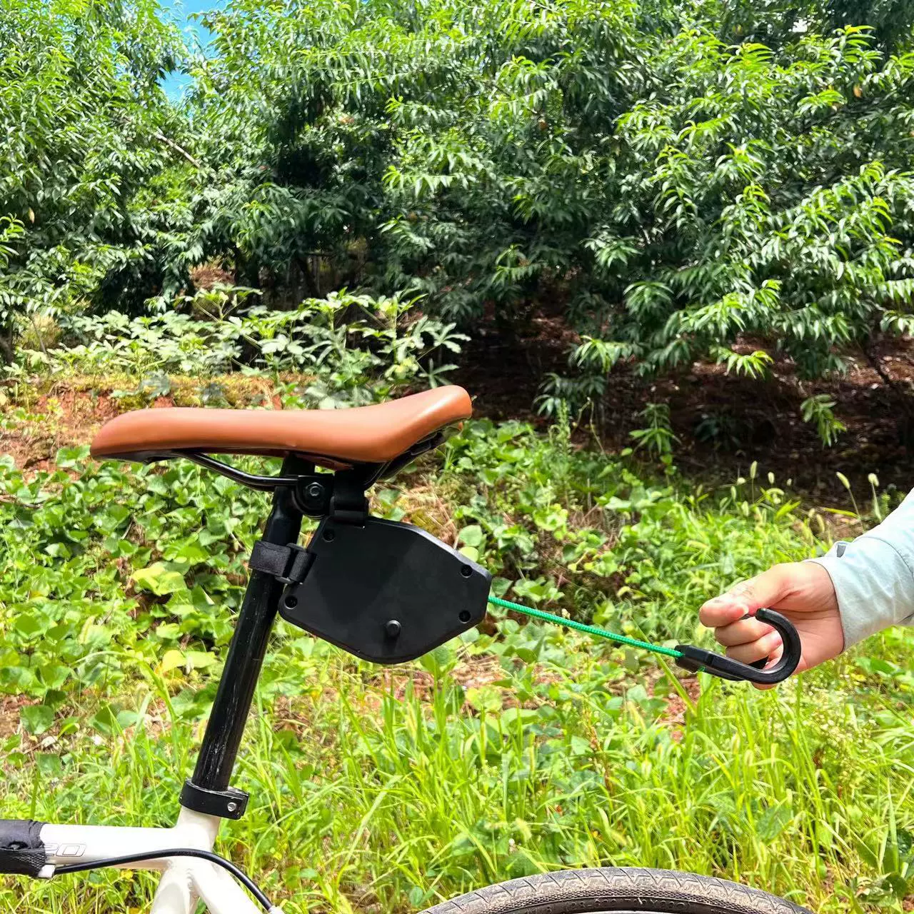 БИ-cycle тяговой верёвки на улице горный велосипед прицеп устройство для поездок — детский прицеп верёвка