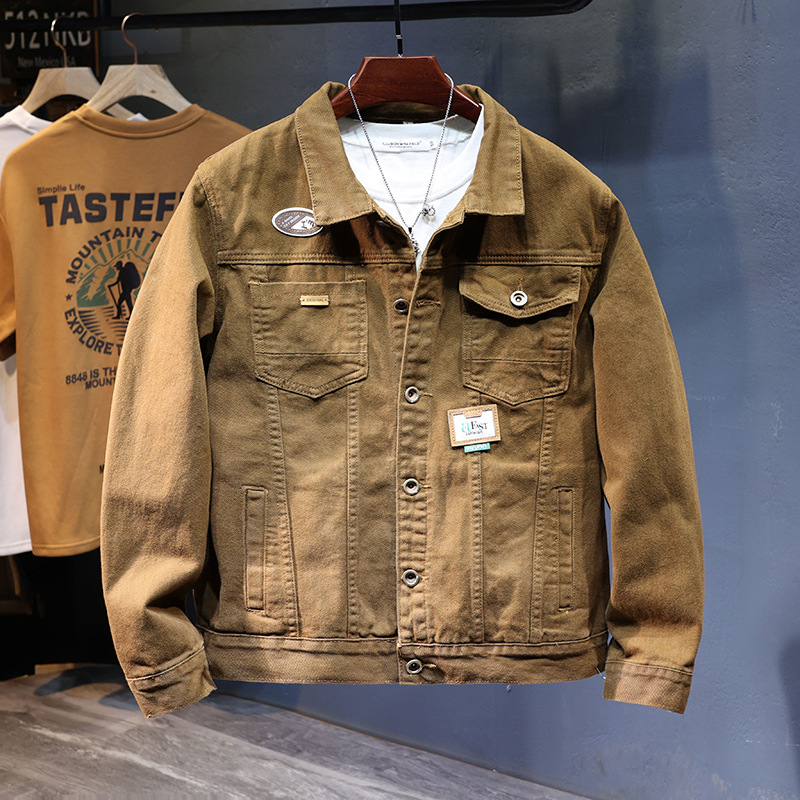 2024 spring simple new loose tooling washed men's top jacket JK545_voghion.com