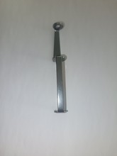 電腦綉花機配件不銹鋼壓腳精品圓孔小孔3.3mm平綉機低速機高度mm