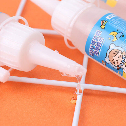 30ml alcohol glue non-woven handmade diy special glue for children is more convenient than 502 glue hemp rope building block glue