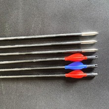 景区射箭体育用品训练箭6mm外套头玻纤箭练习箭反曲弓传统弓用