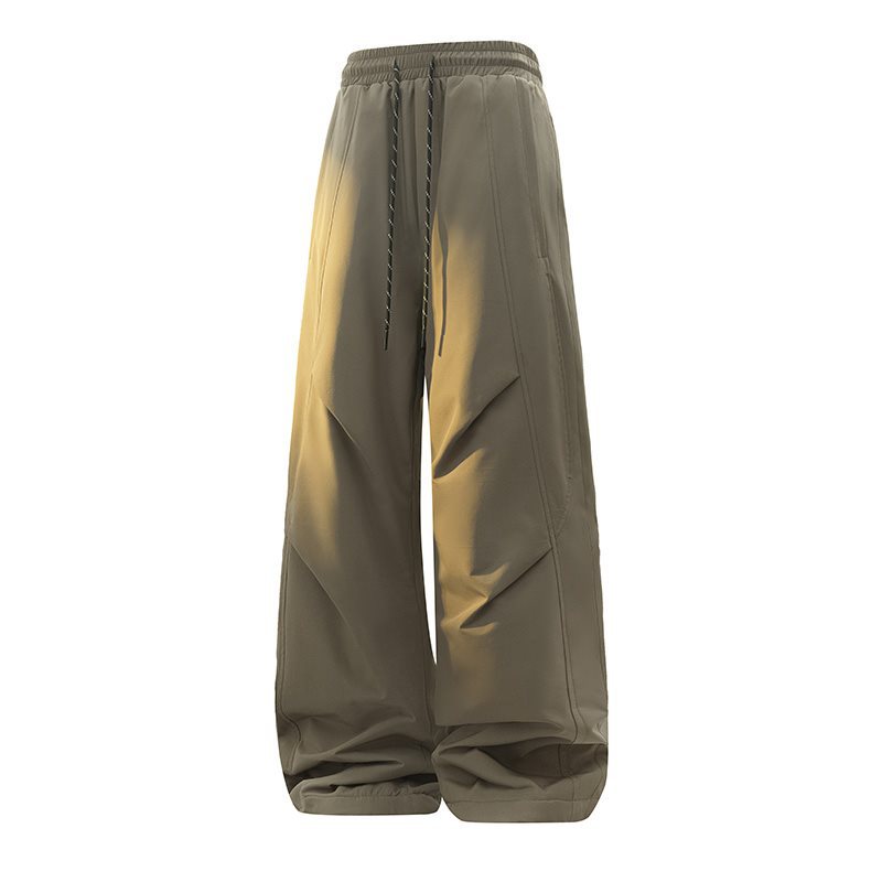 Retro trendy brand 90% down-filled warm and cold-proof down pants for men, loose wide-leg versatile casual trousers for winter [Price control 19]