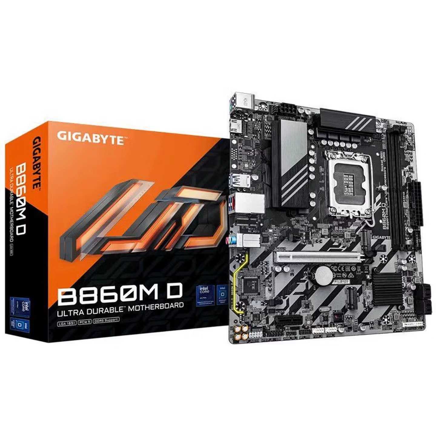 Материнская плата Gigabyte B860M D d5 ультра-устойчивая, подходящая для 15-го поколения Ultra5 225F LGA1851 CPU