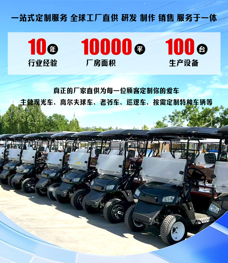 11-14 Seat Electric Sightseeing Car for Amusement Parks, Hotels, School Shuttles, Tourist Attractions, and Scenic Spots