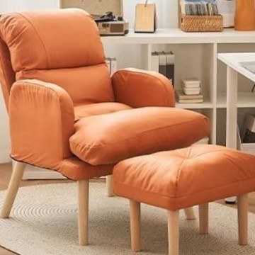 Computer Chair, Enlarged and Widened, Suitable for Long Sitting in the Bedroom, Comfortable Single Chair for Dormitory, Office, or Home, Can Be Reclined