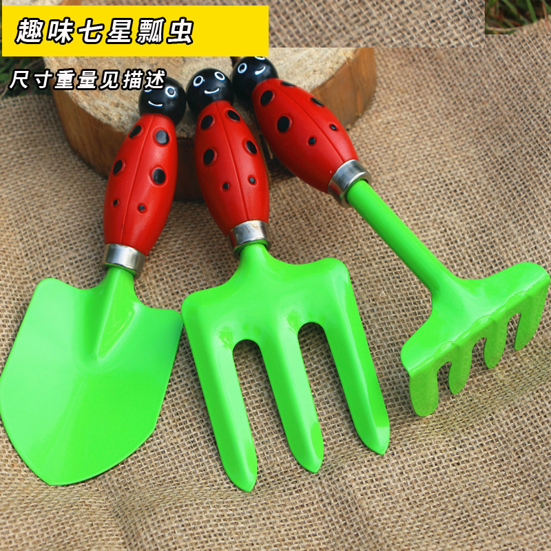 Herramientas de jardinería para niños, juguetes de pala, plantación de maceta doméstica, jardín de infantes, plantación de flores, excavación de arena, atrapar artefactos marinos
