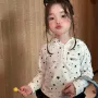 长袖儿童女童星星卫衣