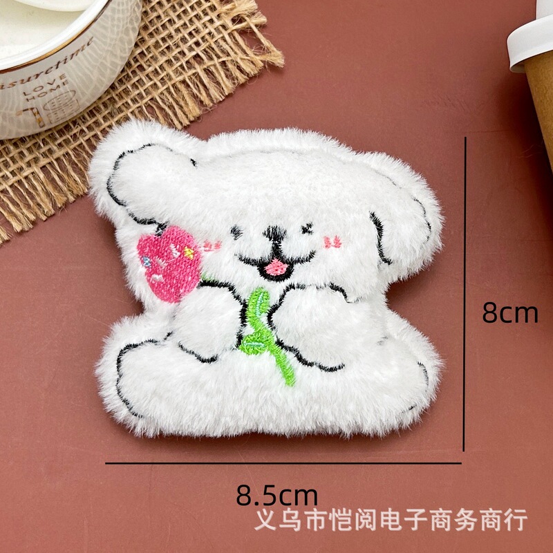 新しいラインきしむペンダントかわいい旅行子犬人形バッグキーホルダーペンダント diy ブローチアクセサリー|undefined