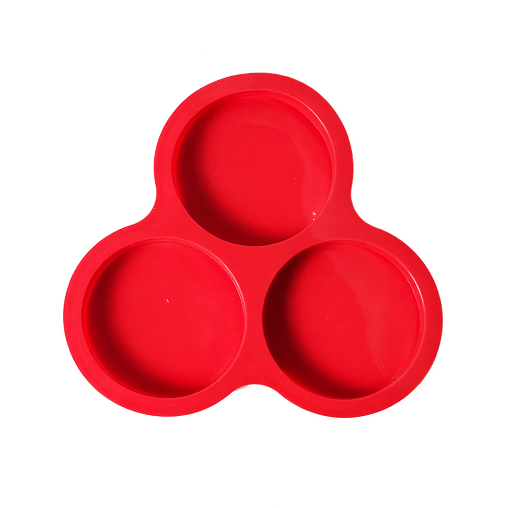 Molde Redondo para Huevos de 3 Cavidades de Silicona image 6